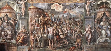 the vision of ezekiel Painting - Vision of the Cross Renaissance master Raphael